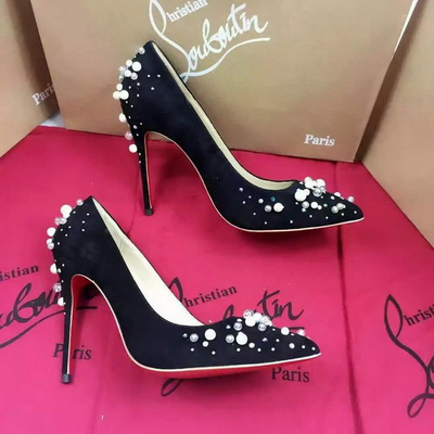 Christian Louboutin Shallow mouth stiletto heel Shoes Women--024